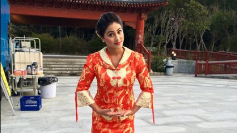 HINA KHAN’S SPECIAL KIMONO LOOK