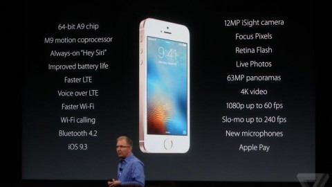 Apple launches iPhone SE — an iPhone 6s in a 5s body