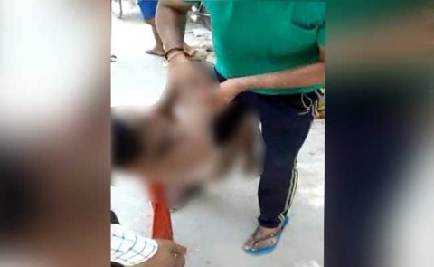 A 16-YEAR-OLD WAS CAUGHT, STRIPPED AND BEATEN UP WITH BEER BOTTLES IN DELHI