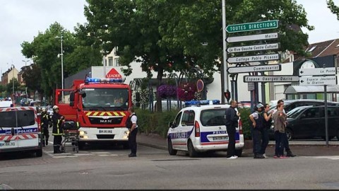 Peace disrupts in France, priest killed