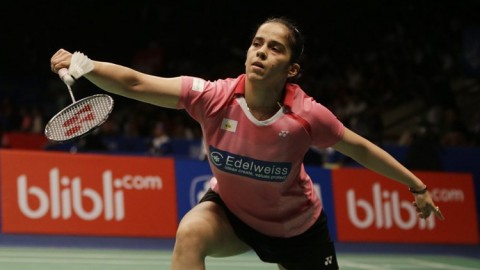Saina Nehwal wins her first match